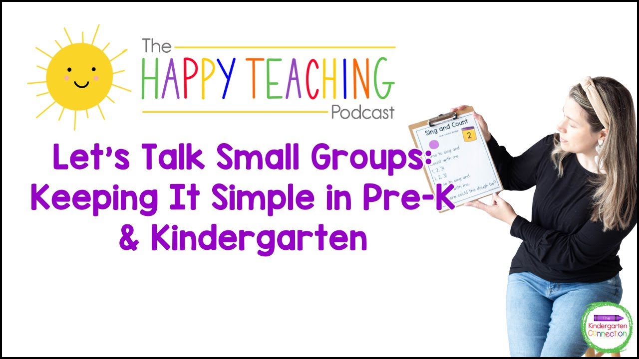 Давайте поговорим о работе в малых группах: как упростить процесс обучения в подготовительной гру...