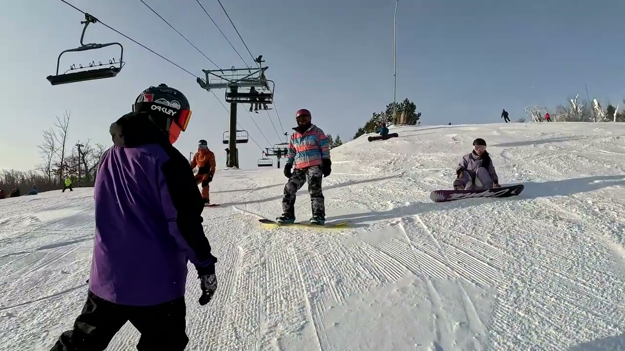2025-2026 First ride of the season at Blue mountain