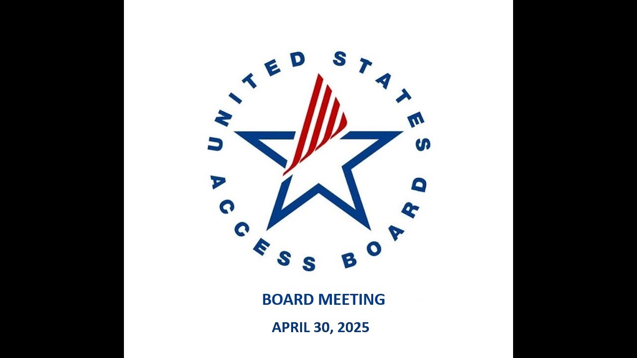Access Board Meeting - April 30th 2025