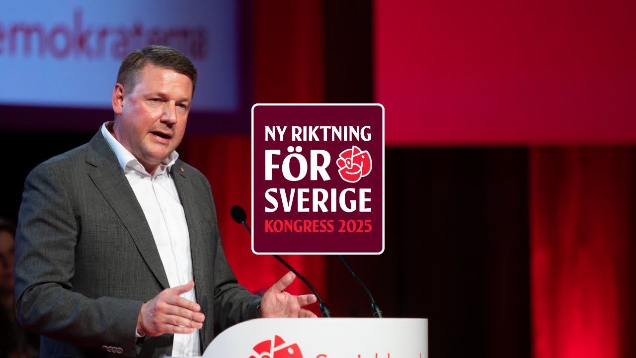 LIVE: Socialdemokraternas kongress 2025 - dag 4