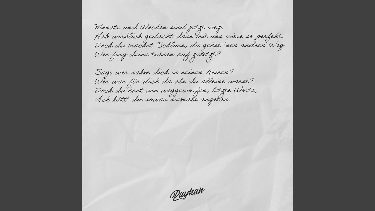 Letzte Worte