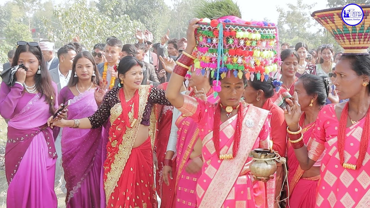 tharu wedding dance