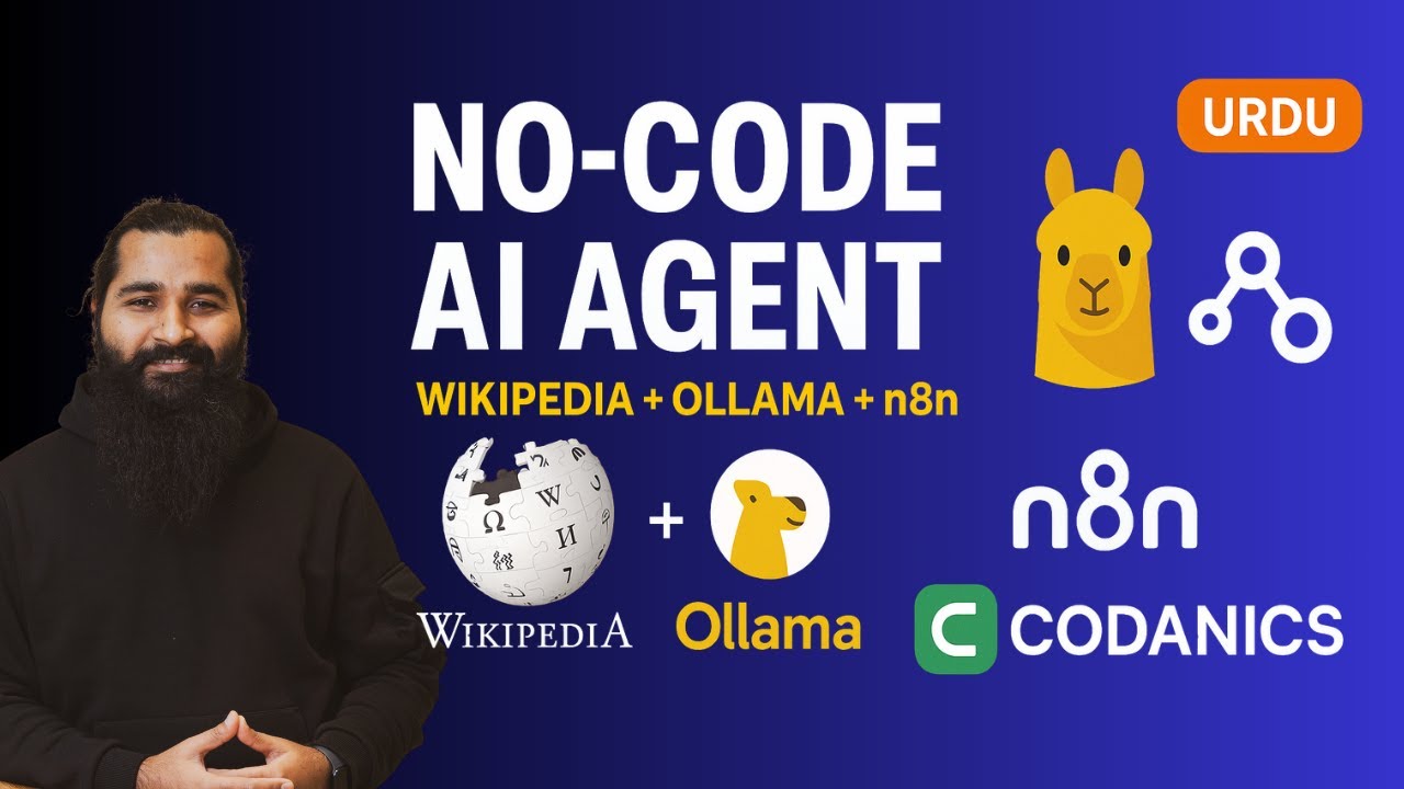 Build No-Code AI Agent: Wikipedia Search + Ollama LLM with n8n A-Z guide