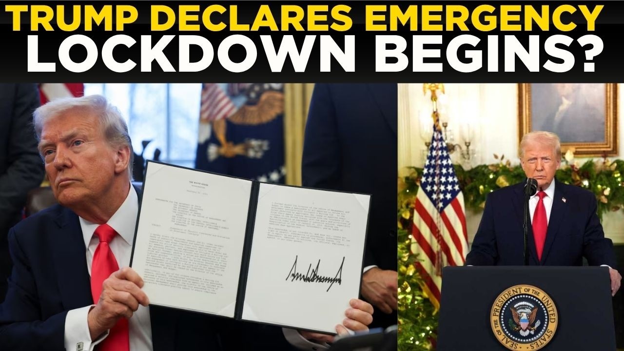 US NEWS LIVE: SHOCKING &ndash; Trump Orders IMMEDIATE Nationwide Lockdown! America on LOCKDOWN TONIGHT?