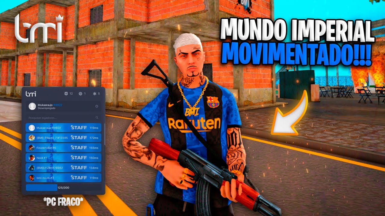 MUNDO IMPERIAL - MELHOR SERVIDOR DE MTA PARA PC FRACO!! *130 jogadores* - GTA MTA RP