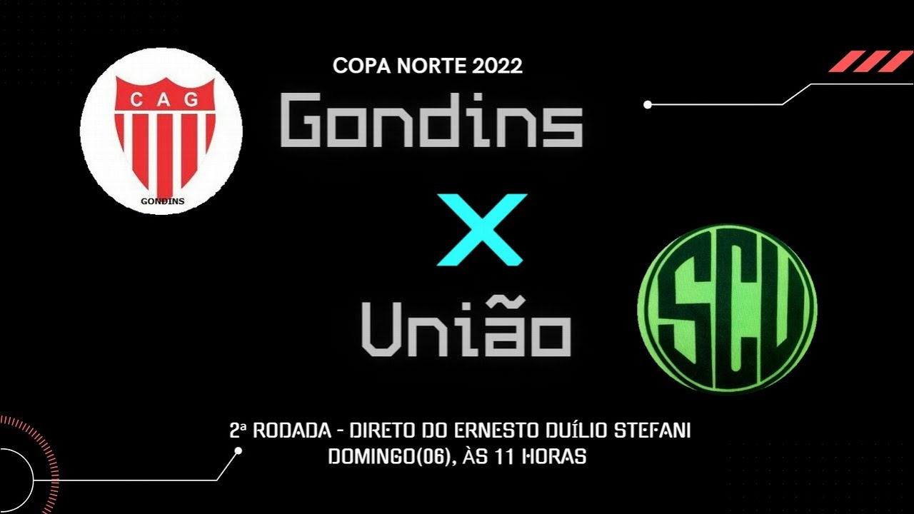 Copa Norte ao vivo: Gondins x Uni&atilde;o