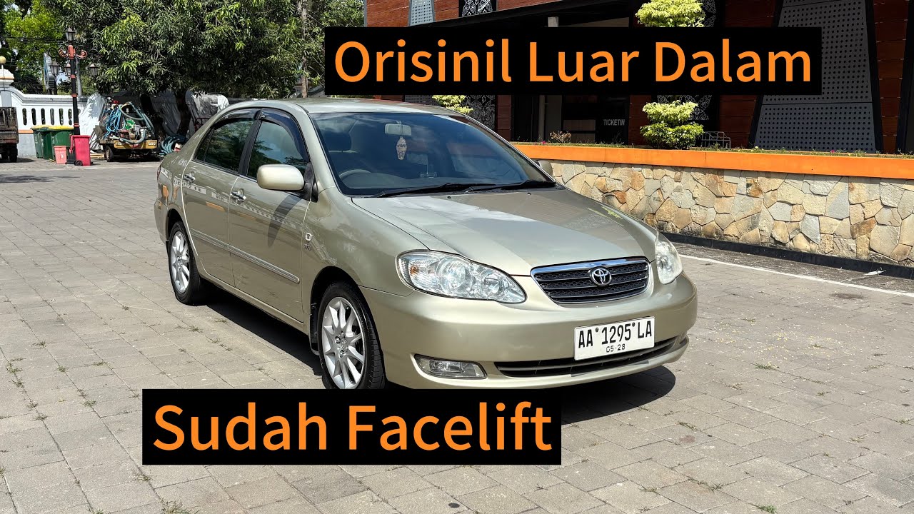 Dijual Corolla Altis G Facelift Manual 2004 | 08122958098