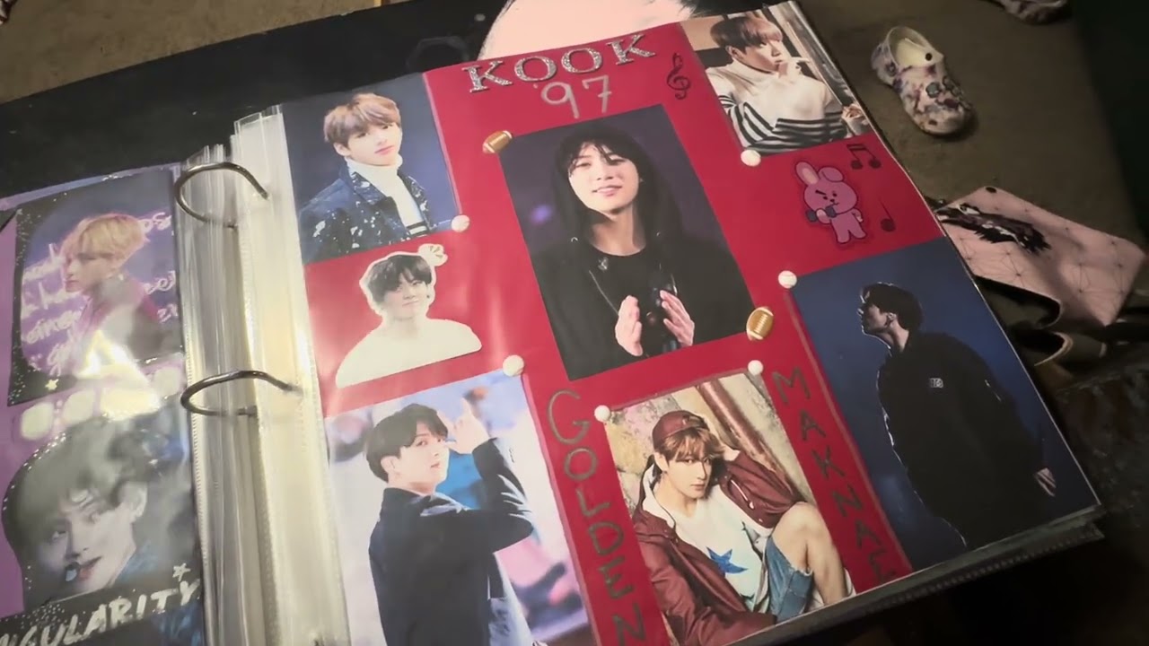 Showcasing My BTS Scrapbook