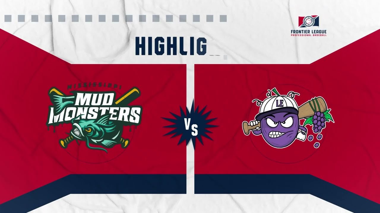 Frontier League | Mississippi Monsters vs Lake Erie Crushers Highlights | 15 August, 2025 |