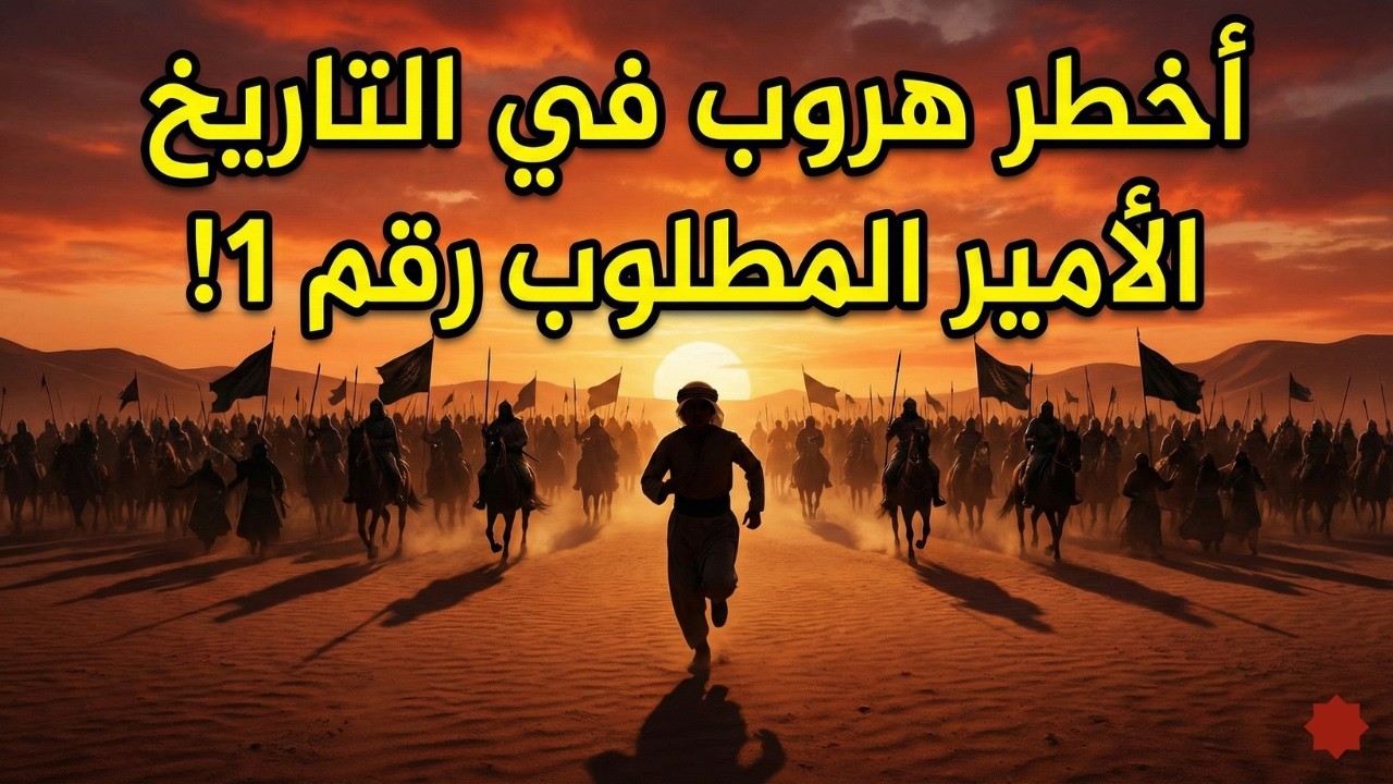 أخطر هروب في التاريخ الإسلامي   الأمير المطلوب حياً أو ميتاً!