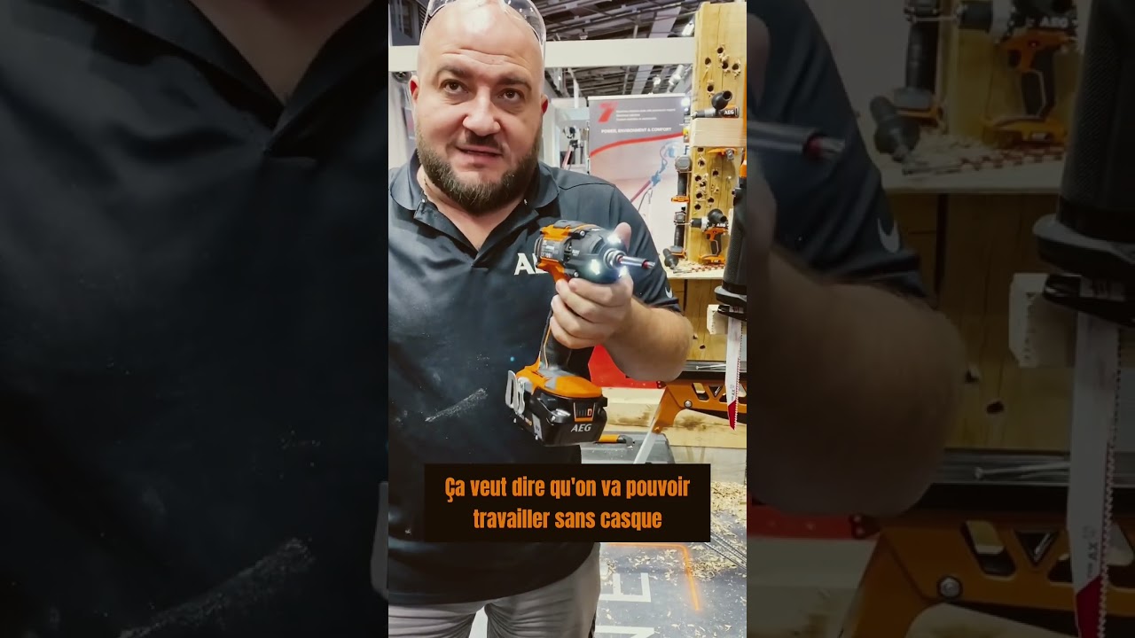 Visseuse &agrave; choc BSS 18OP #aeg #bricolage