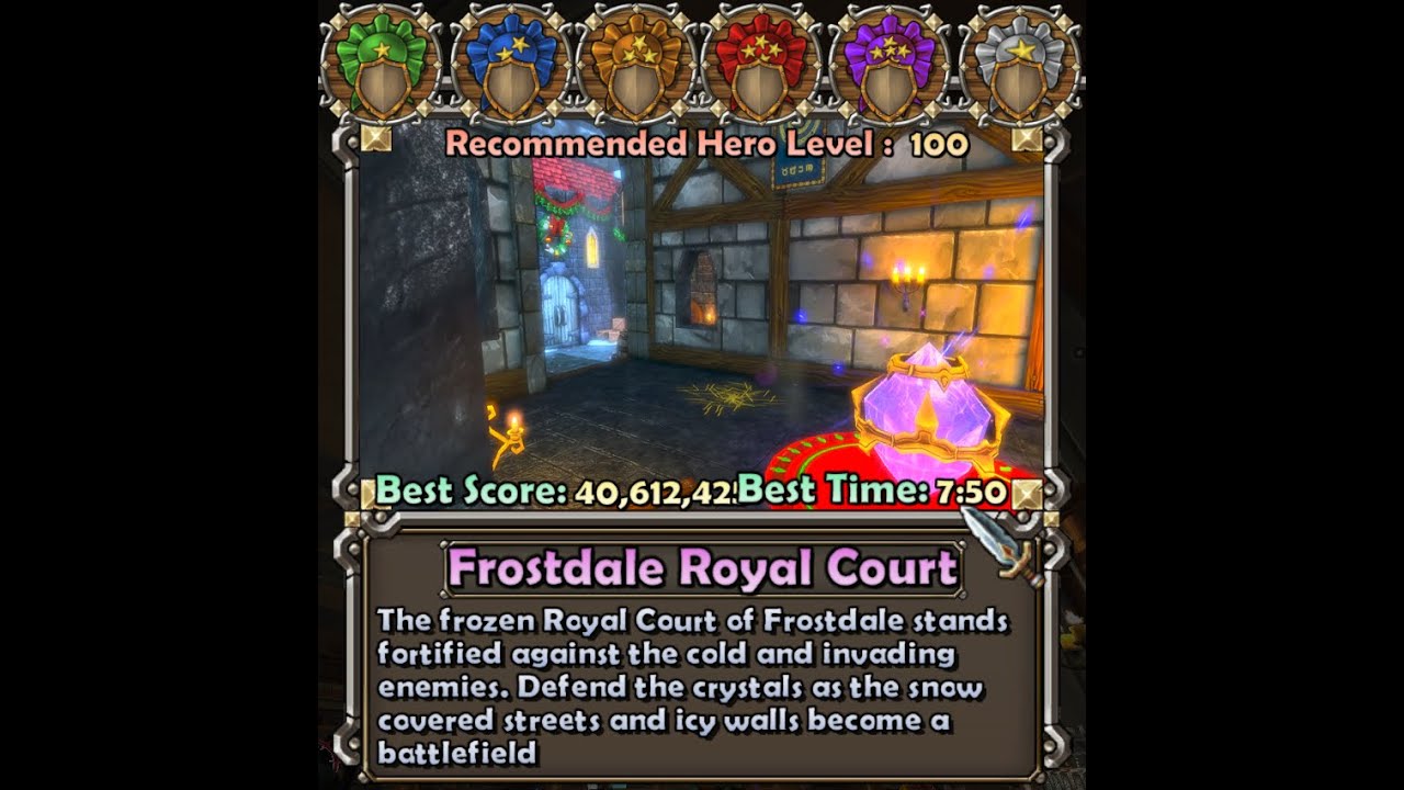 Frostdale Royal Court Tower Kill Build