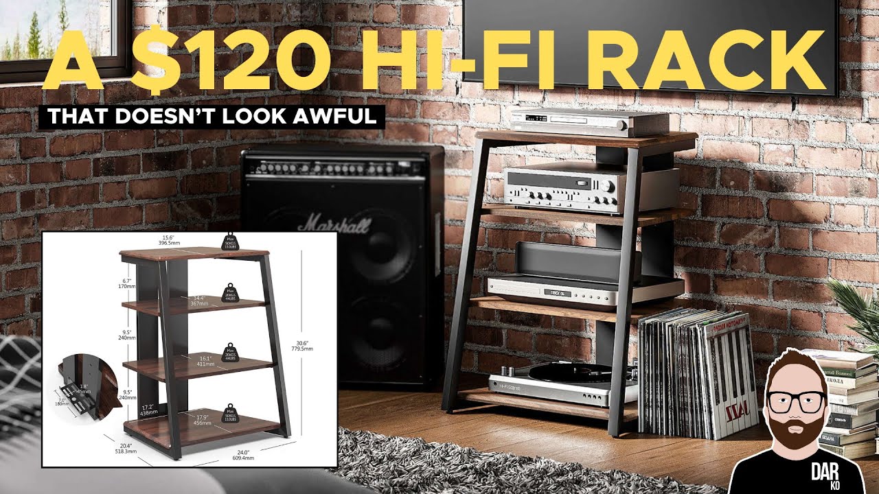 A $120 hi-fi rack that DOESN'T look awful (& much more)