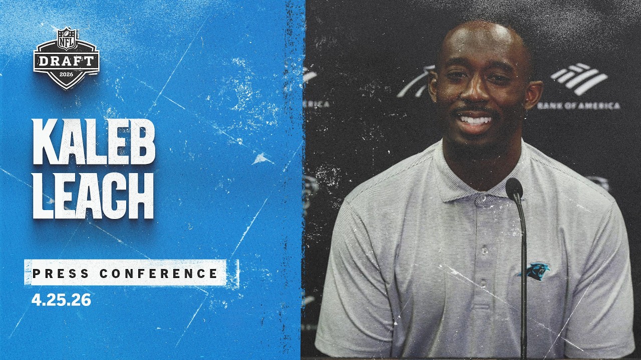 Panthers scout Kaleb Leach breaks down the Zakee Wheatley pick | 2026 NFL Draft