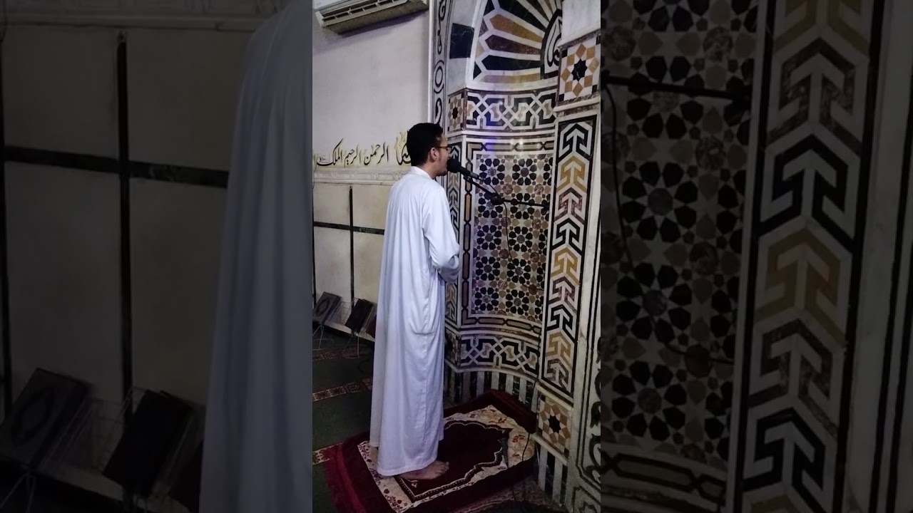 اذان نادر بصوت القارئ محمد حسام عبد الله ♥️