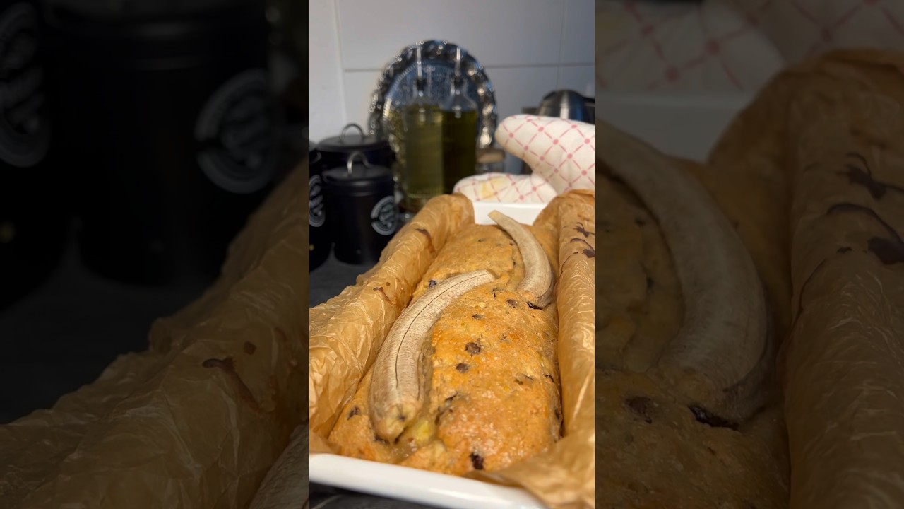 Das saftigste Bananenbrot zum Dahinschmelzen 🤤🍌 #kuhati
