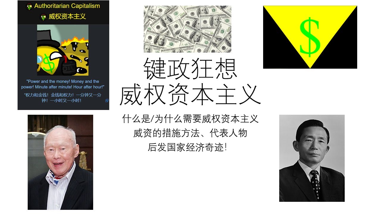 狂想-威权资本主义&mdash;&mdash;后发国家的经济奇迹！