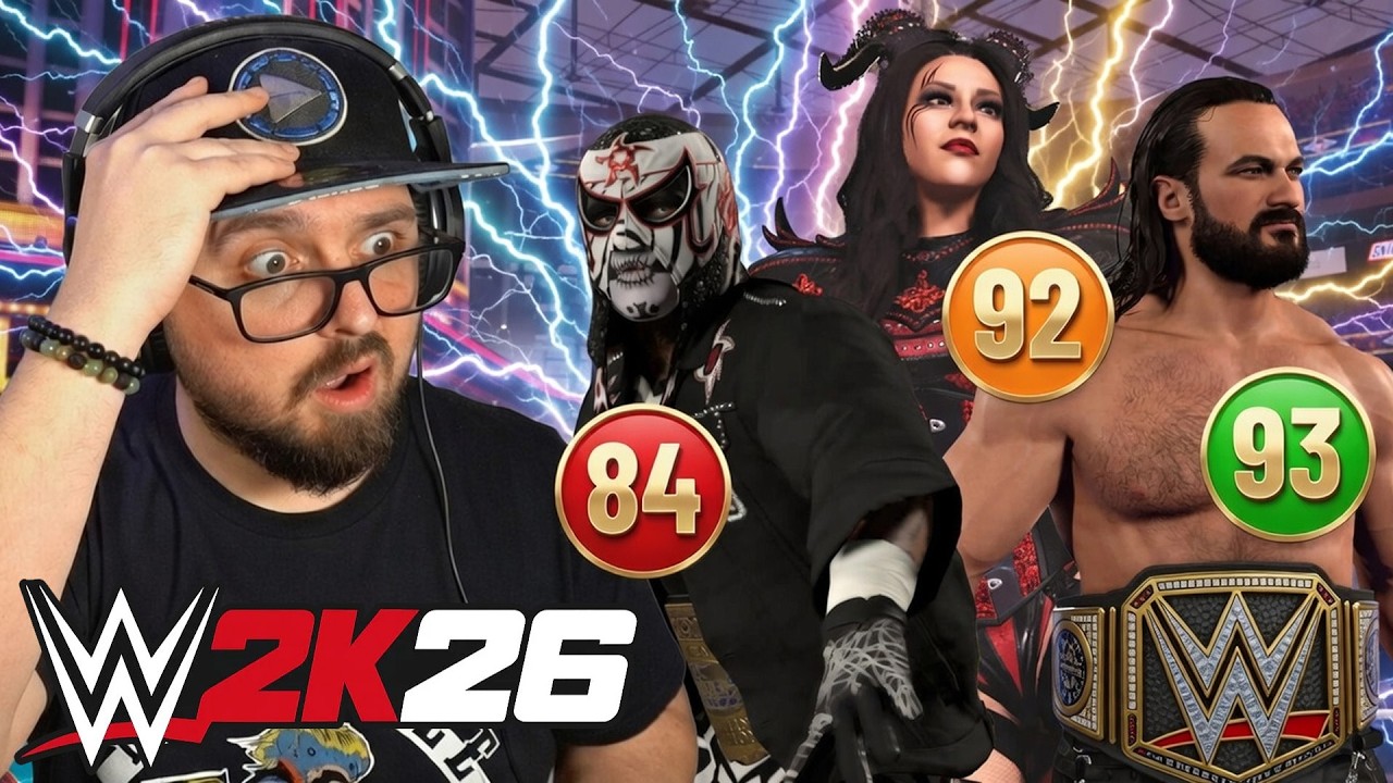 WWE 2K26 : Je juge les notes de TOUT LE ROSTER