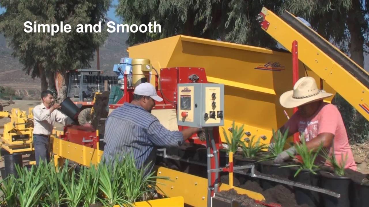 Potting Machine - EZ Potter Bare Root - Ellis Products