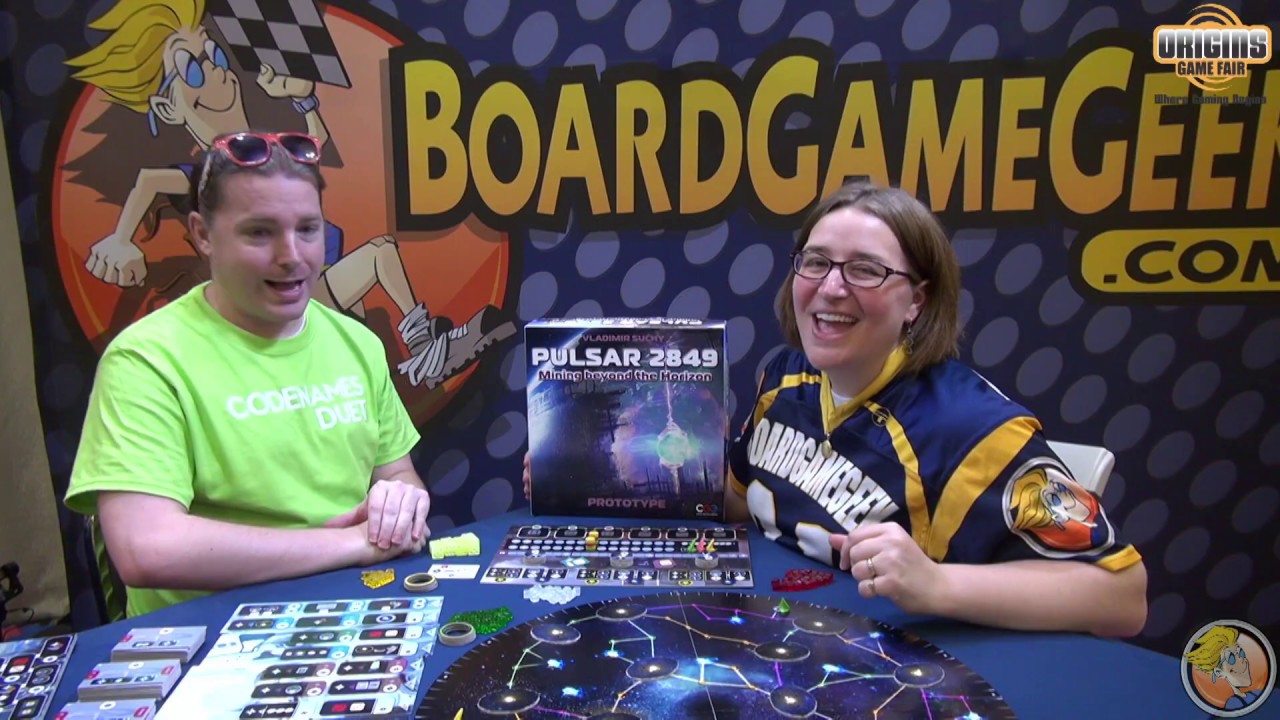 Pulsar 2849 — game preview at Origins Game Fair 2017