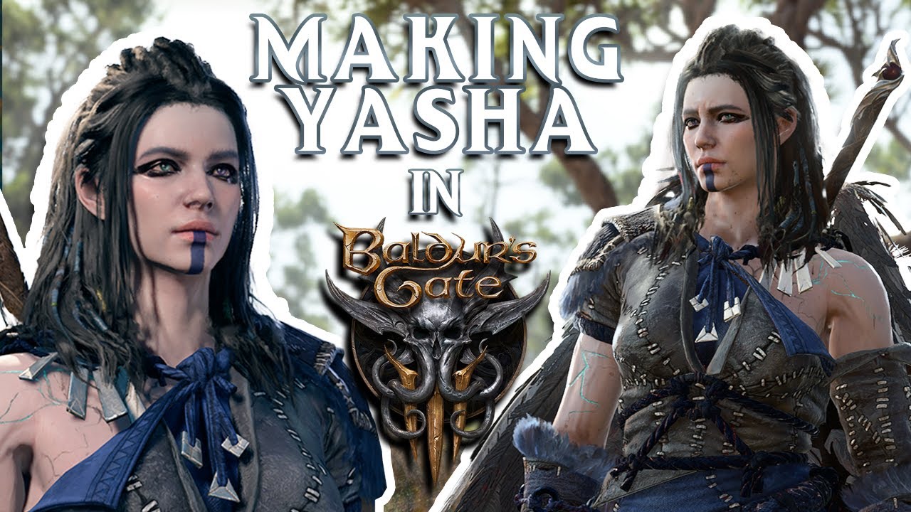 Making Yasha in Baldur's Gate 3! (Critical Role - Mighty Nein)