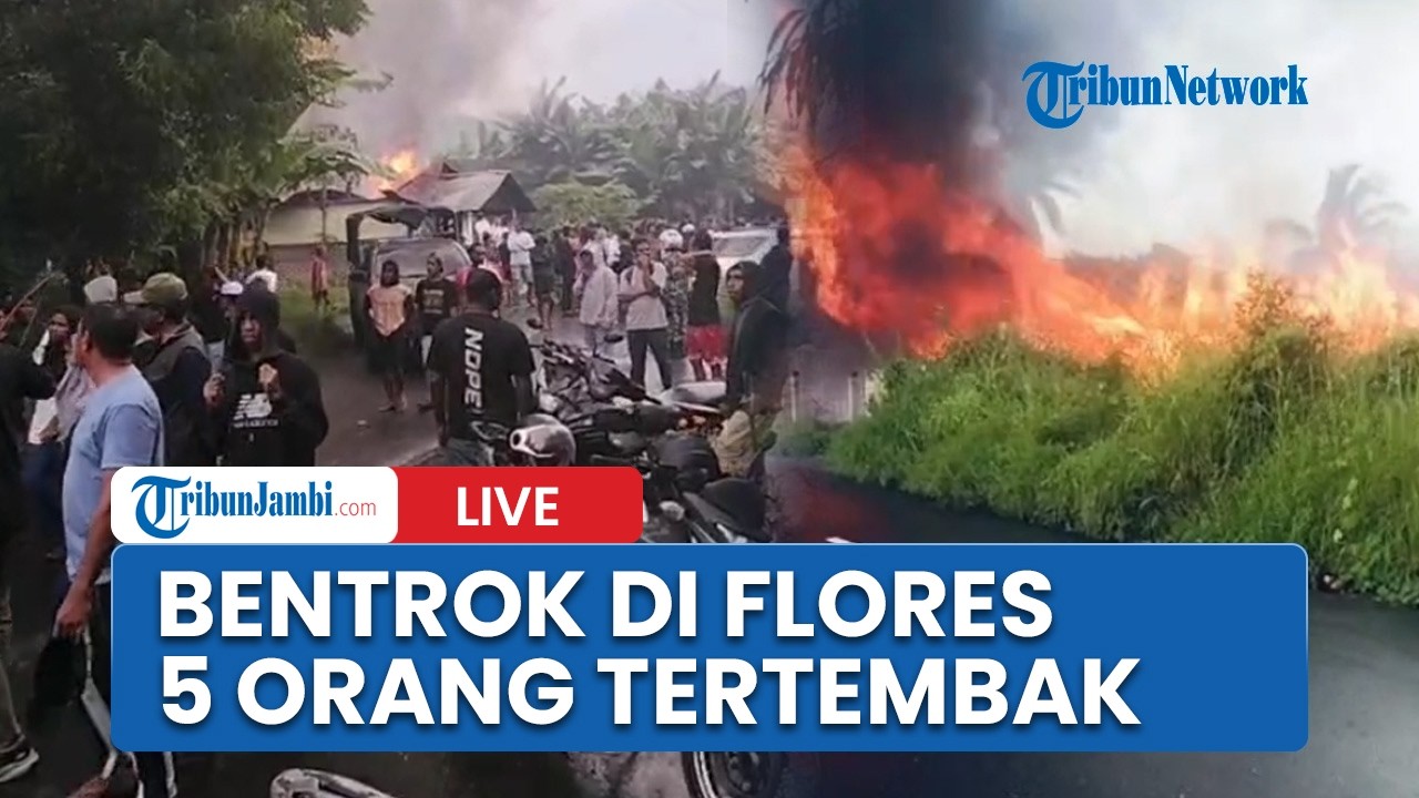 🔴Korban Bentrokan di Adonara Timur NTT Bertambah, 5 Orang Alami Luka Tembak Senjata Rakitan