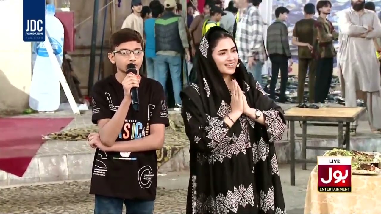 Bachay Ne Sehri Transmission Mein Khoobsurat Naat Parhi | MayaKhan & Zafar Abbas | Hamara Ramadan