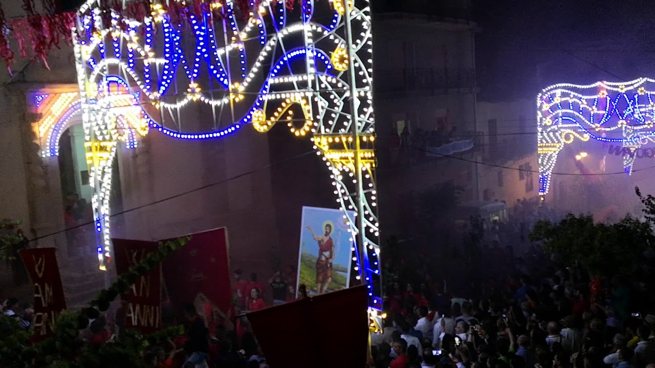 Uscita di San Giovanni Villafranca Sicula, festa d'agosto 2018