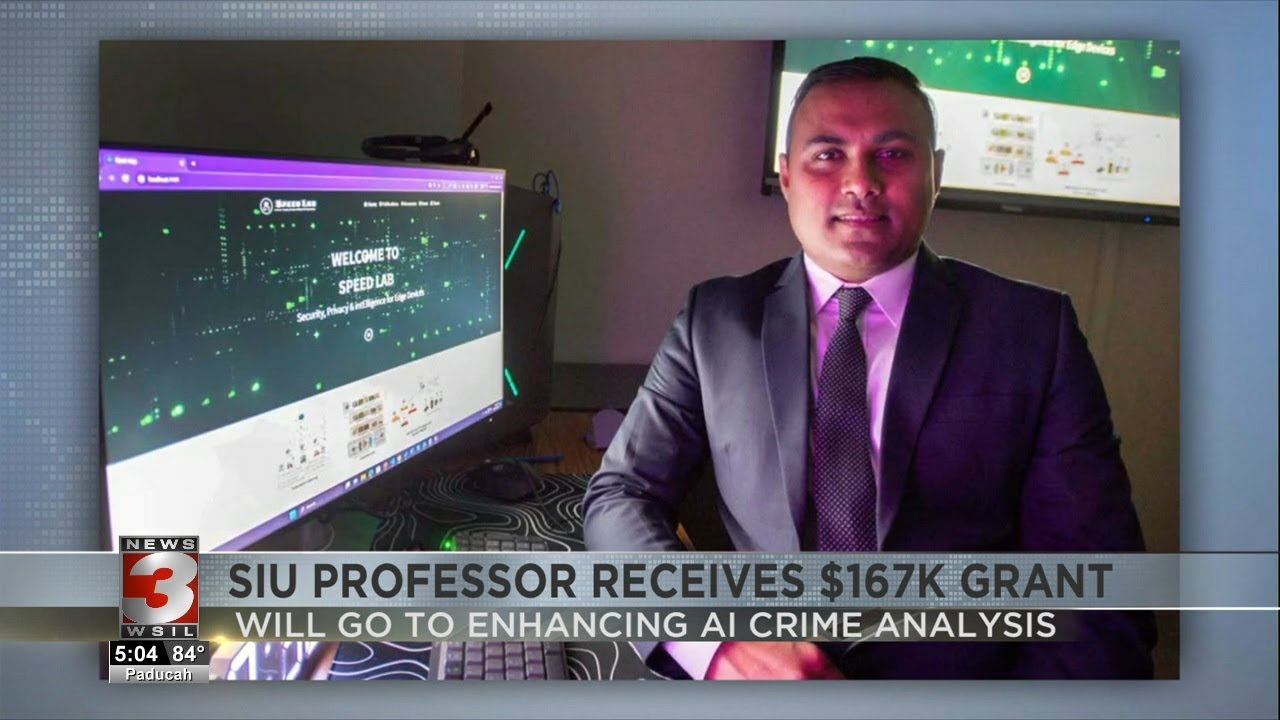 SIU professor gets large grant for AI crime analysis