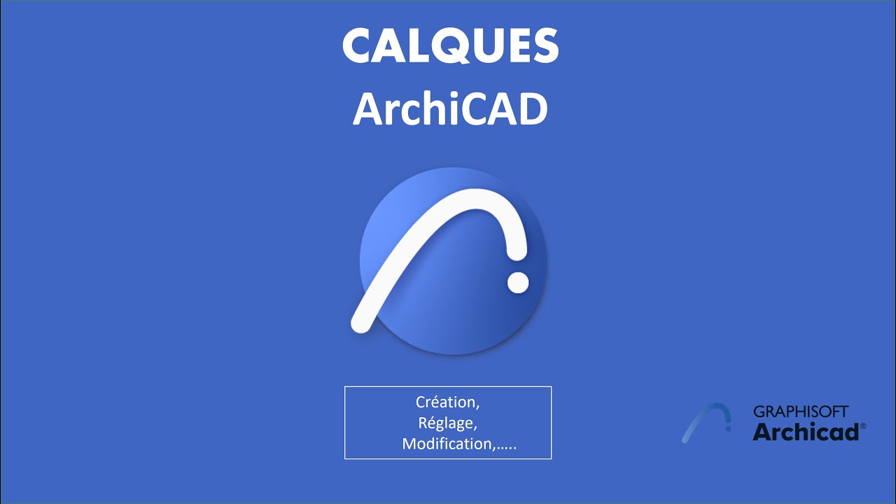 Réglage des Combinaisons de CALQUES -2/5- #ArchiCAD