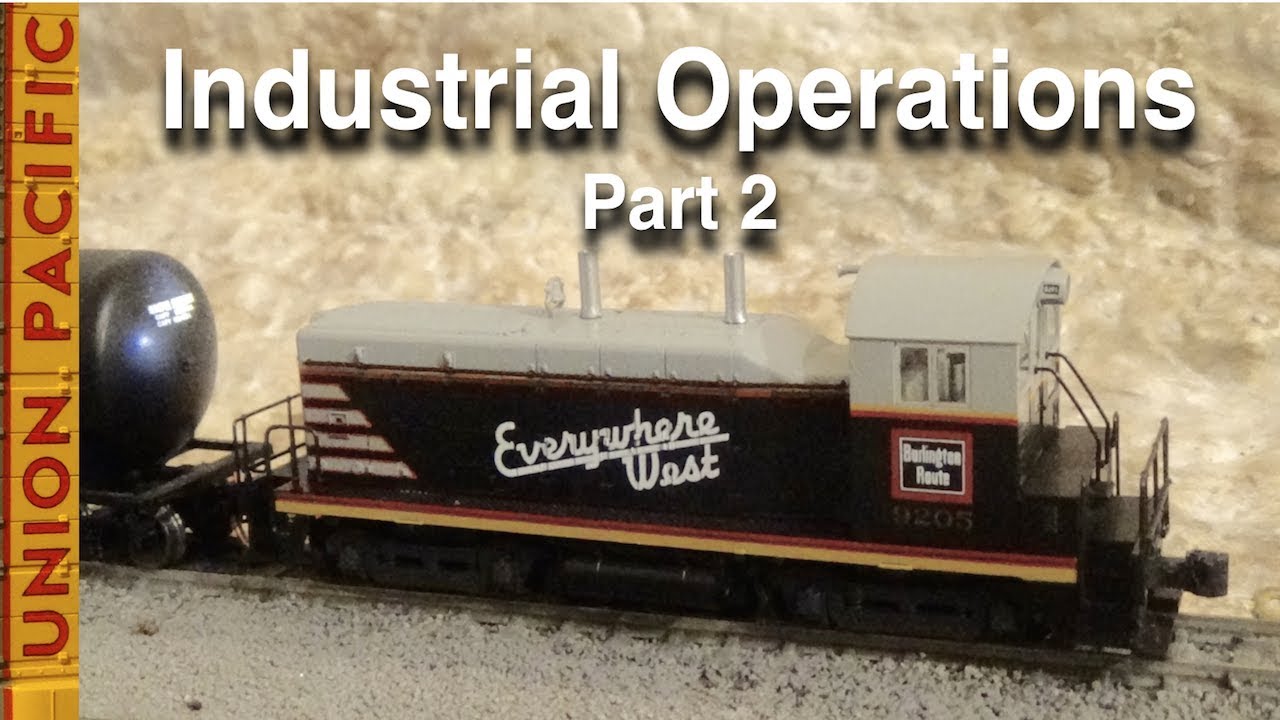 3 - Switching at Crown Oil & Gas on My N-Scale Layout