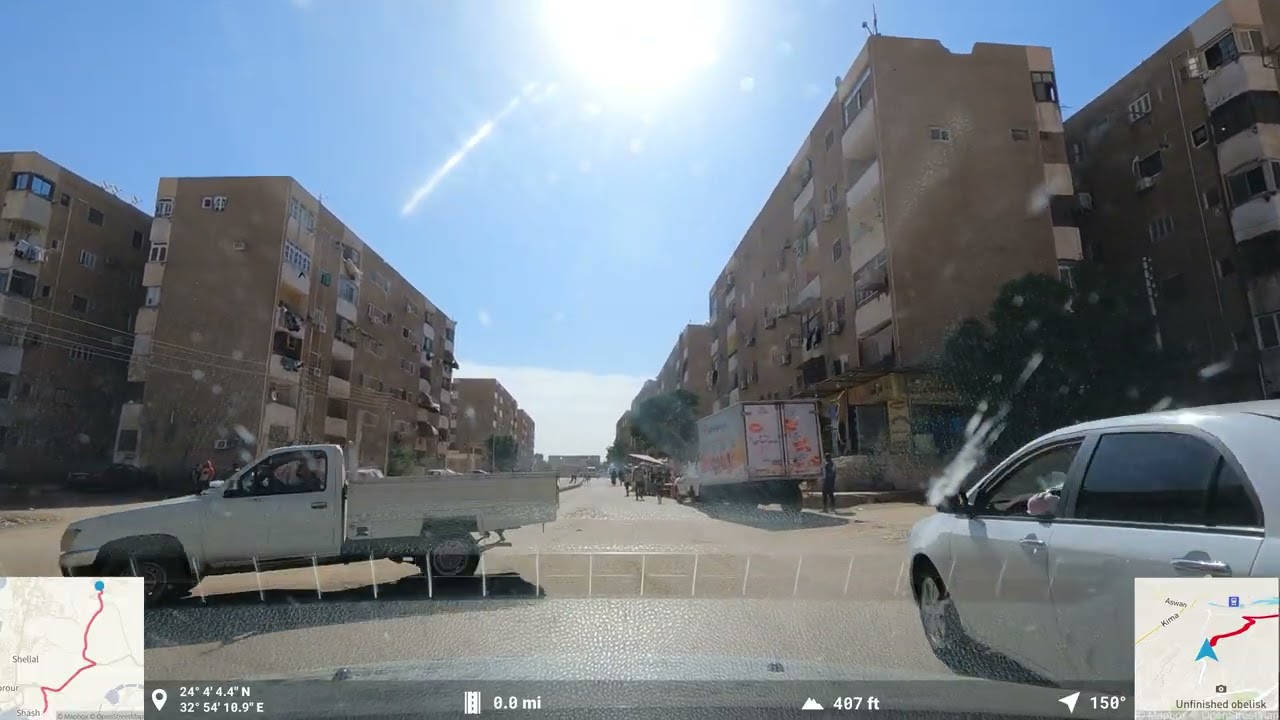 Roadtrip ¦ Egypt ¦ Aswan to Luxor ¦ Part 10 ¦ 4K