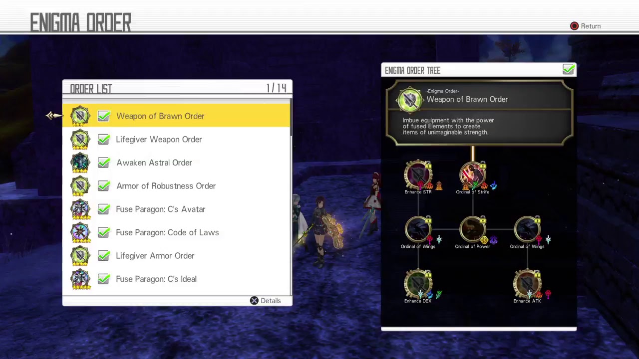 SAO HR Enigma Order : Shield