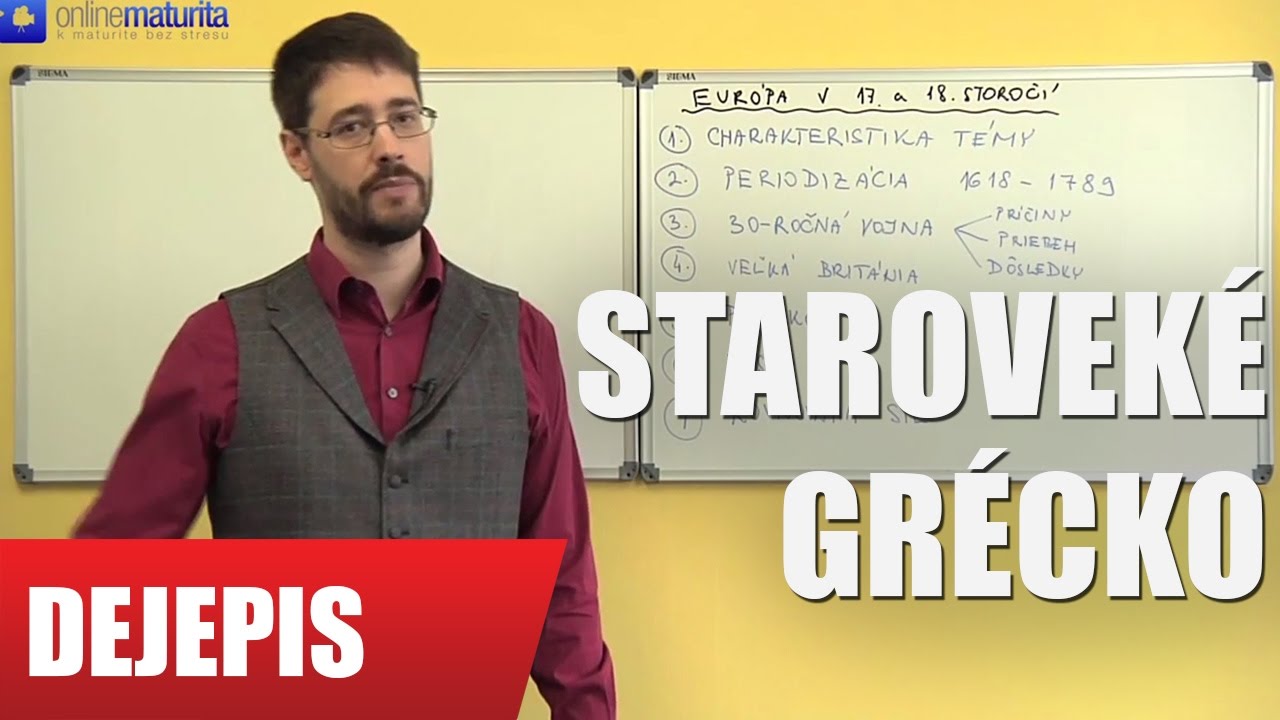 Dejepis - Téma č.3: Staroveké Grécko