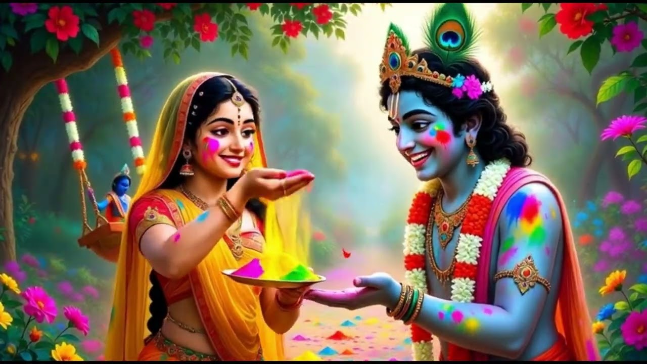 होली खेले राधा श्याम | ब्रज की सतरंगी होली | Radha Krishna Holi Song