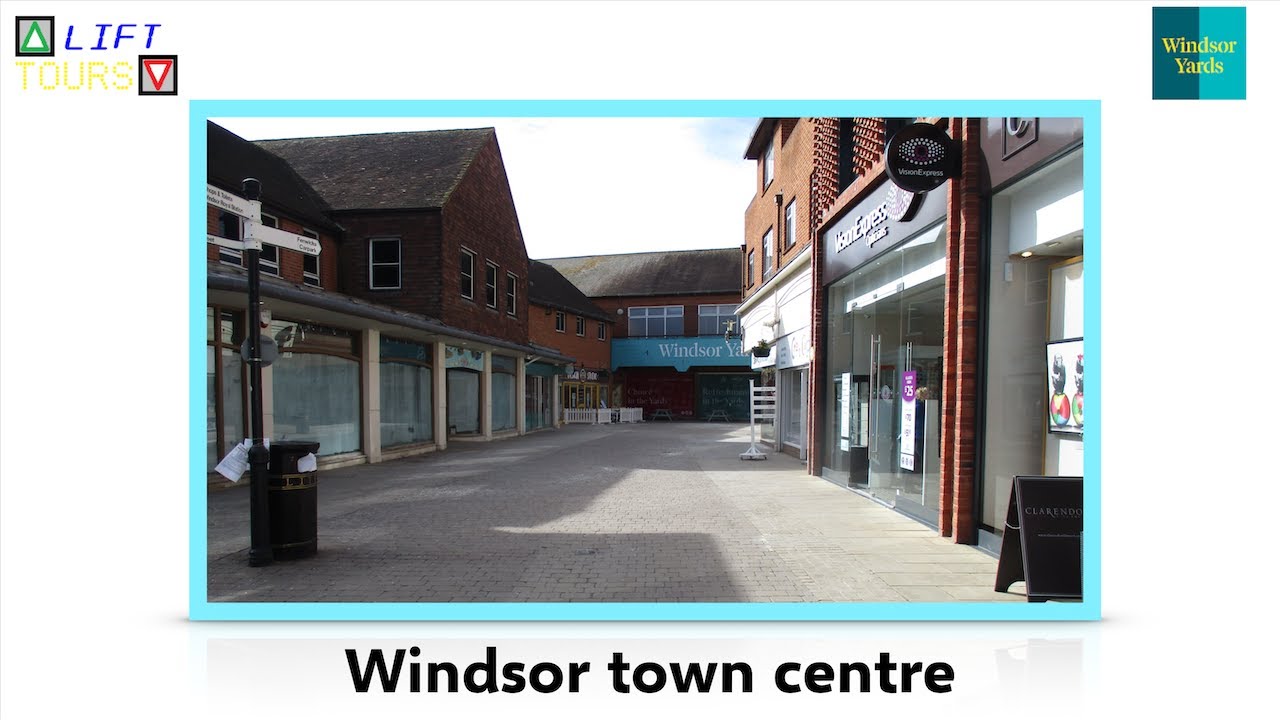 Tour of the lifts at Windsor town centre