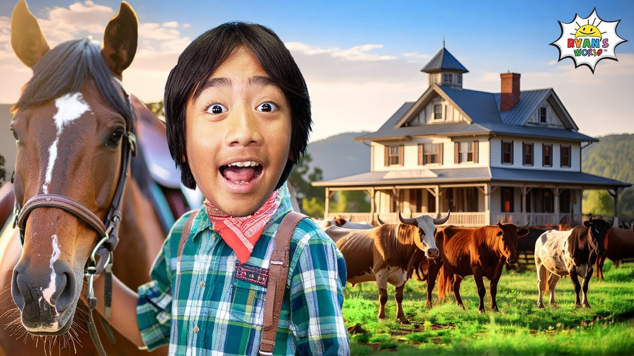 Learn about Fun Farm Animals & Riding Horses!