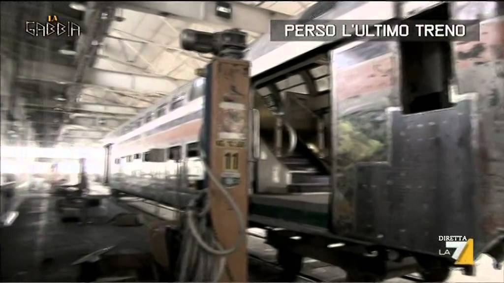 La Gabbia - Trenitalia devi pagarci! (19/02/2014)