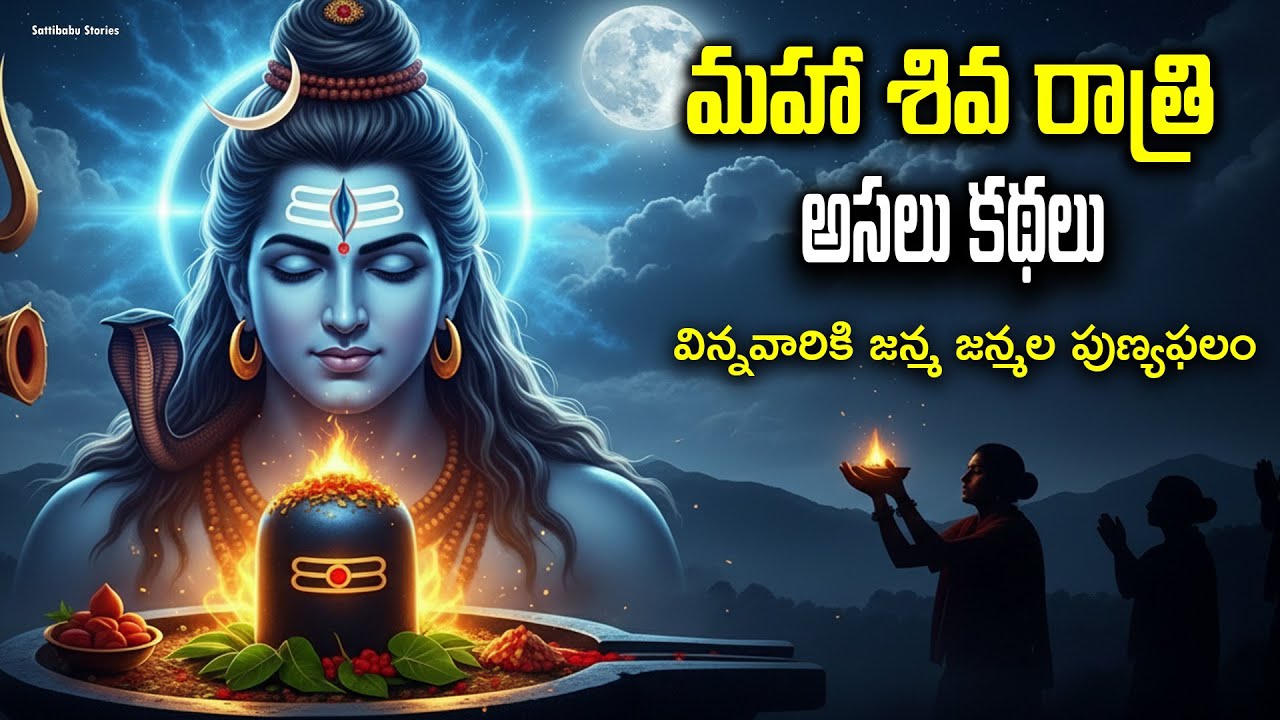 మహా శివరాత్రి ఎందుకు జరుపుకుంటాము? | Maha Shivaratri Significance in Telugu | శివరాత్రి కథ