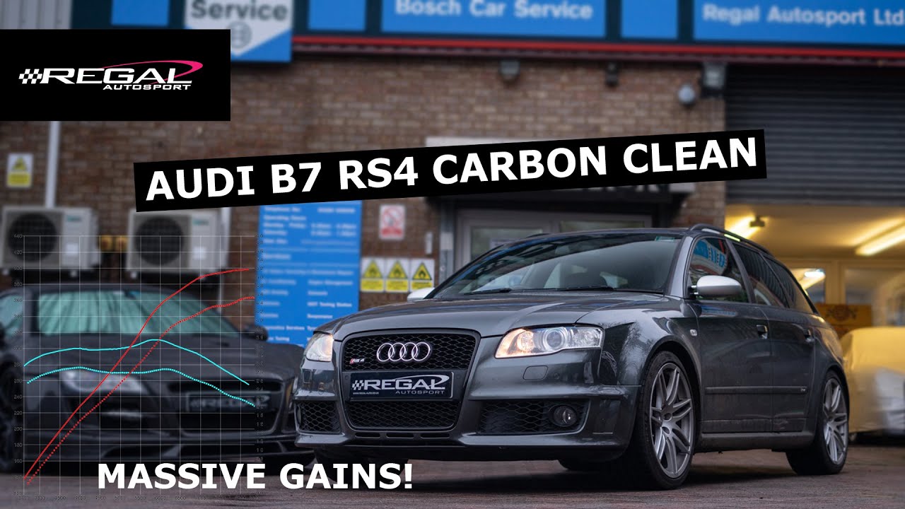 +42HP & +39lbfts on a REAL B7 RS4 Carbon Clean/Decoke