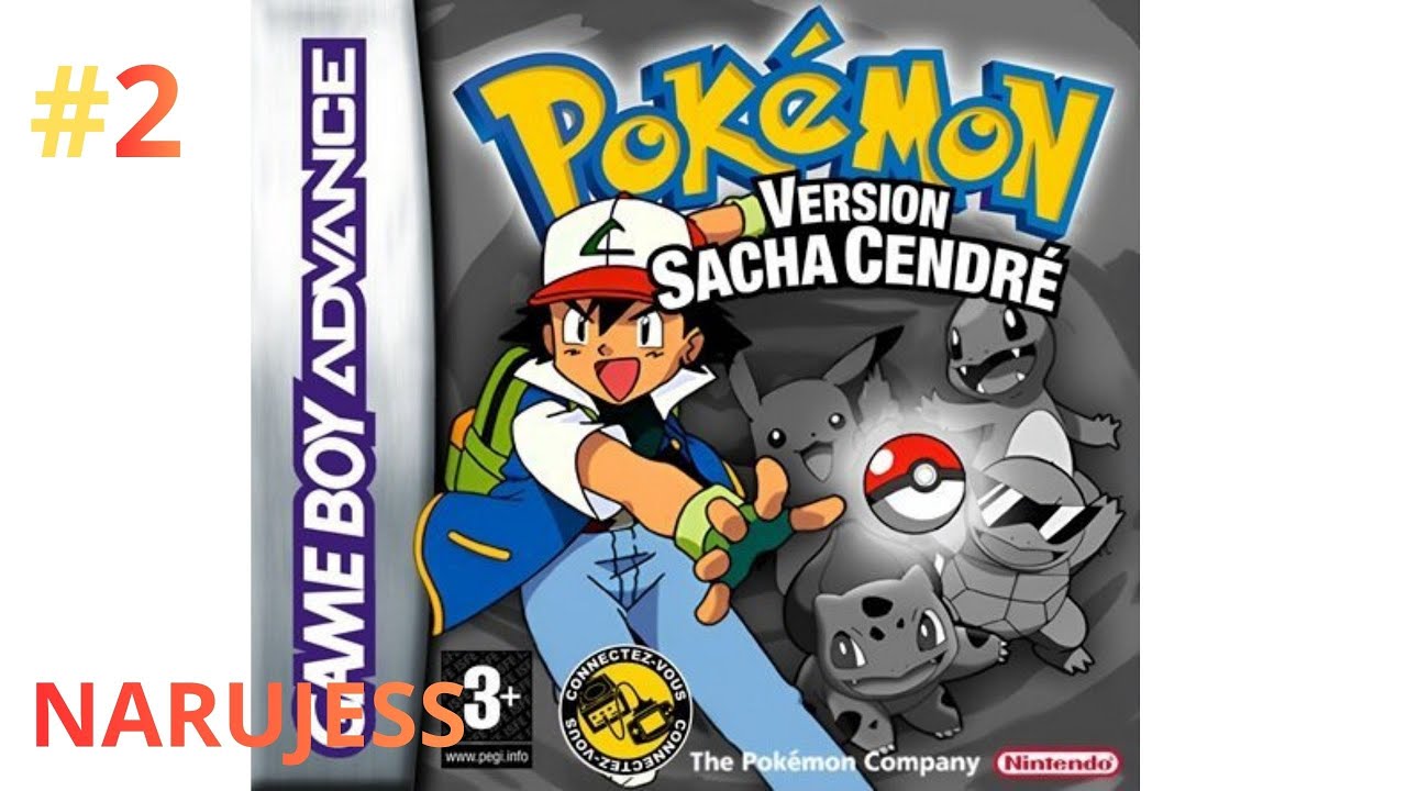 Pokémon Sacha Cendré - Game Boy Advance (let's play FR) #2