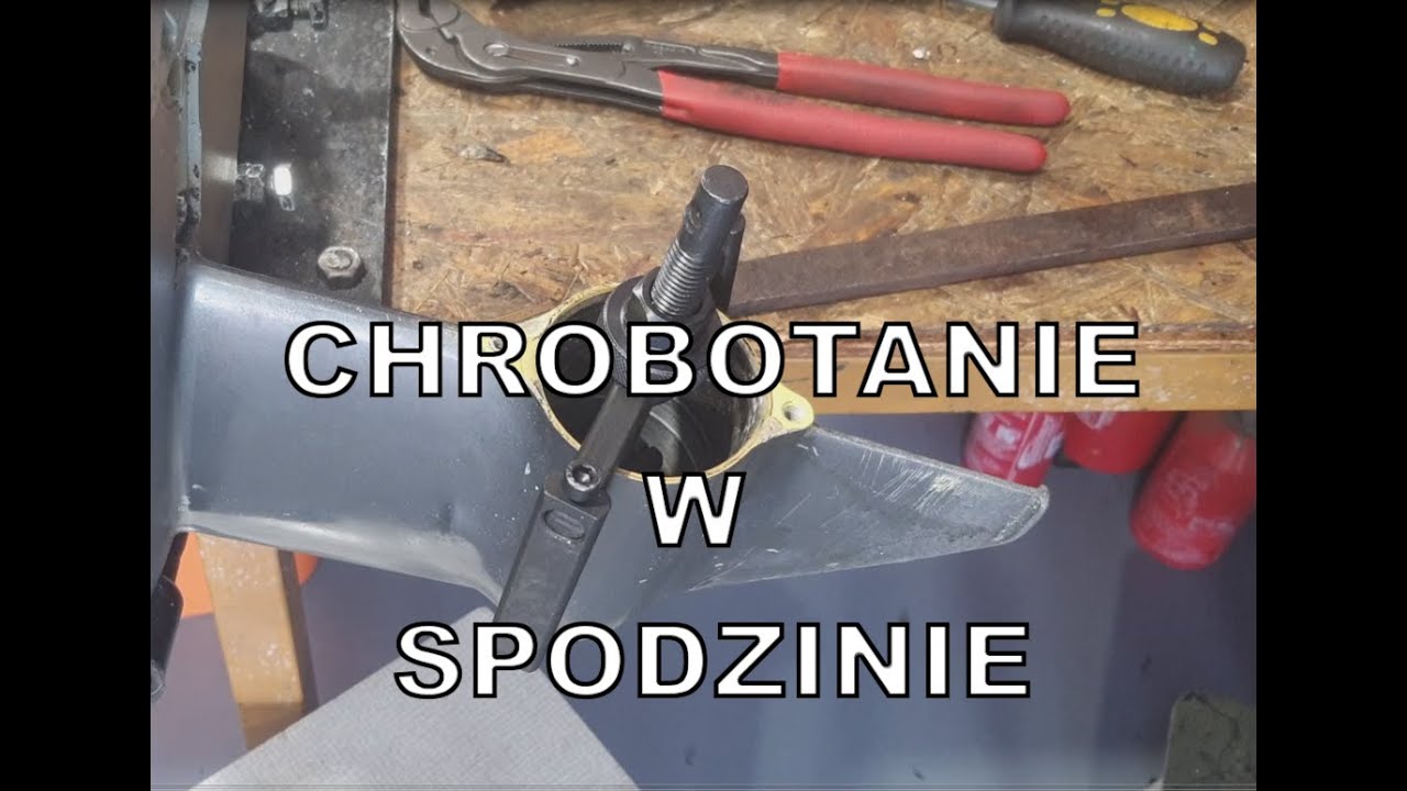 Suzuki DT15 - Dziwne dźwięki w spodzinie.