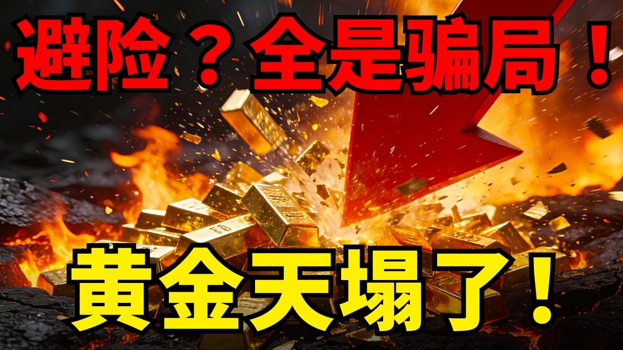 大炮一响，主力砸盘？黄金5000关口告破逼出唯一真相！更恐怖的已在路上...... #黄金 #黄金价格 #黄金走势