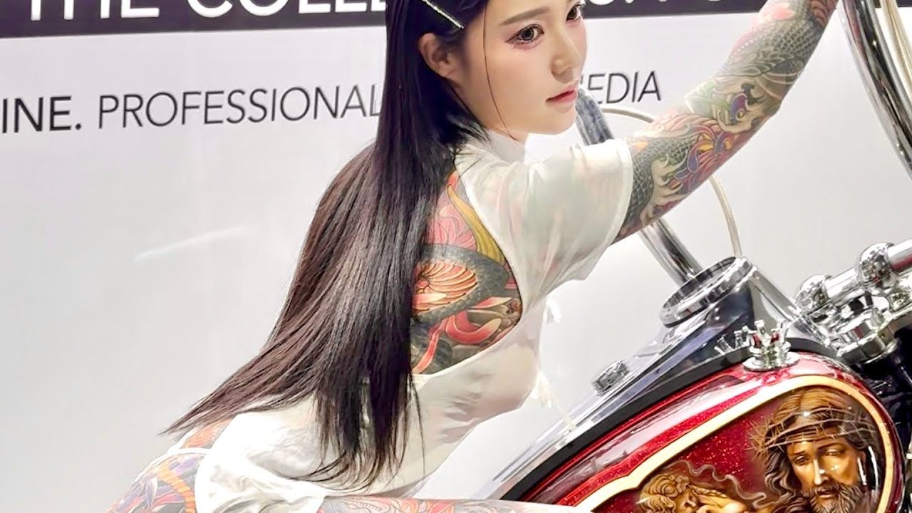 DRAGON GATE TATTOO CONVENTION in GUANGZHOU CHINA 2025 13 KIM YOUNG JI
