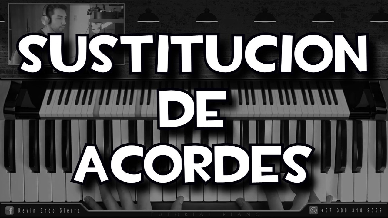 SUSTITUCIÓN DE ACORDES | CAMBIO DE PROGRESIONES | PIANO TUTORIAL | TEORIA FACIL | EL ALFARERO