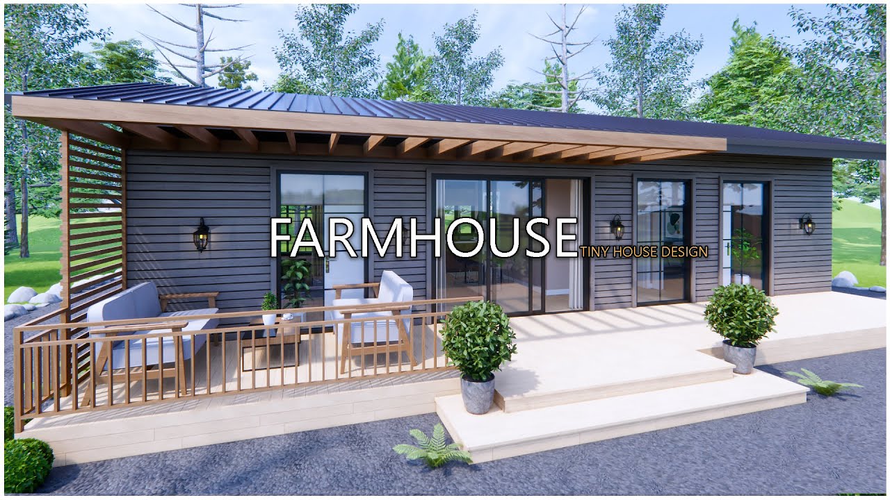 Beautiful farmhouse with Nature | 5m x 12 m with 2Bedroom