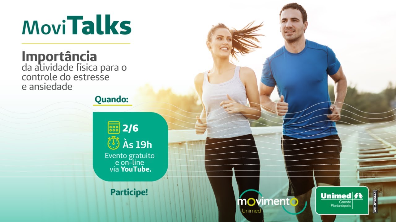Movitalk | Import&acirc;ncia da atividade f&iacute;sica para o controle do estresse e ansiedade