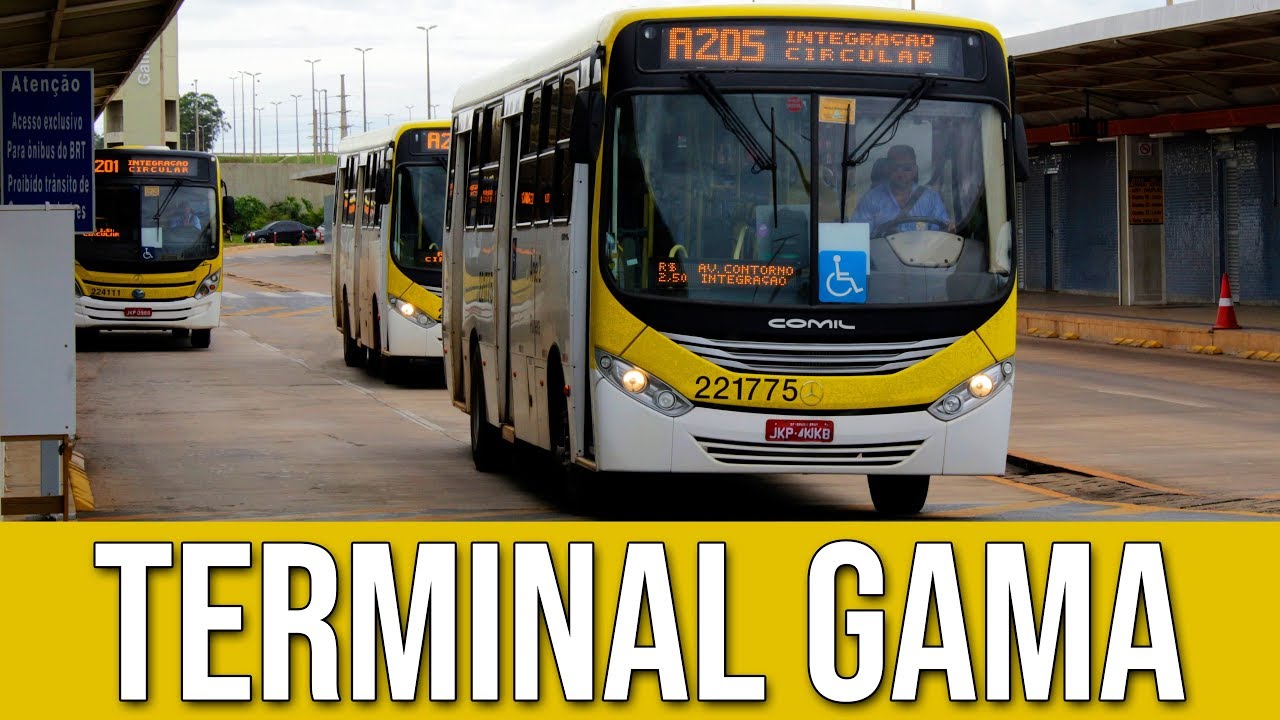 Terminal Gama/DF - Movimentação de Ônibus #141