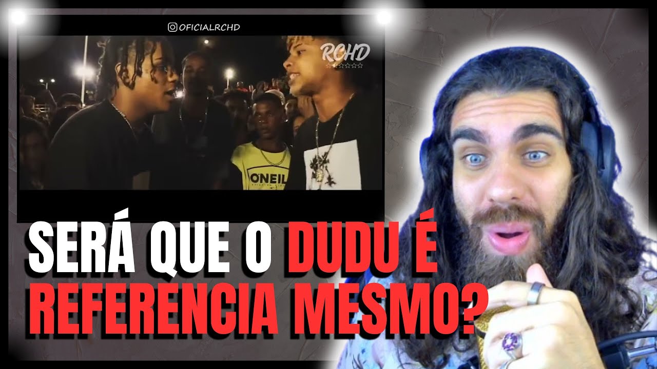REACT LUCAS MEIRA - AS INCRÍVEIS RIMAS DO DUDU em 2019!