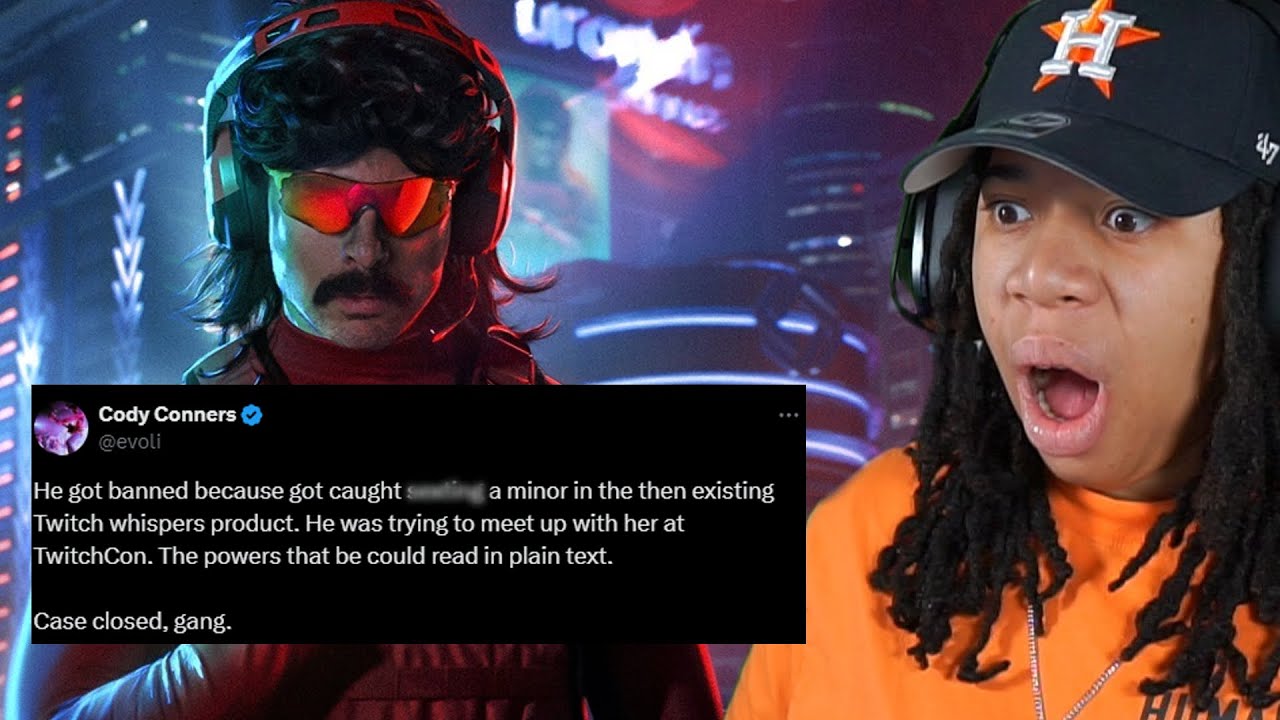DrDisrespect столкнулся с безумными обвинениями